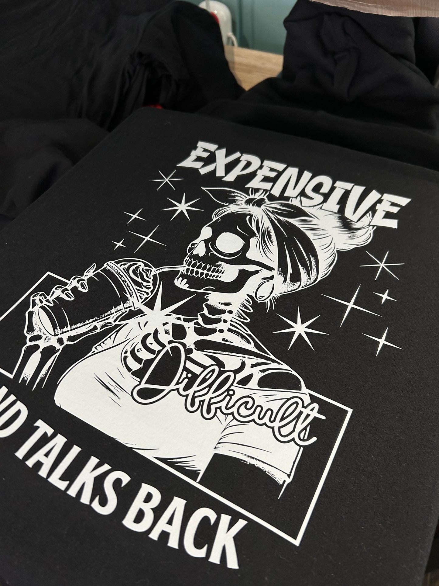 Expensive, Difficult and talks back Heavyweight Hoodie