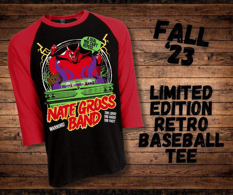 Halloween 3/4 length Nate Gross Band Shirt