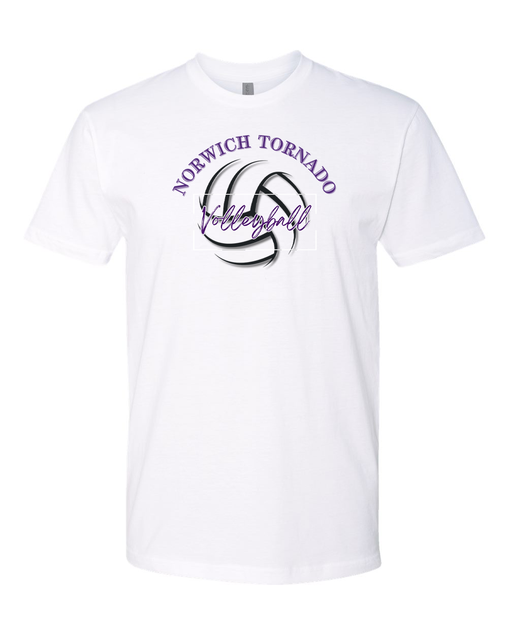 Norwich Volleyball T-Shirt Design 1