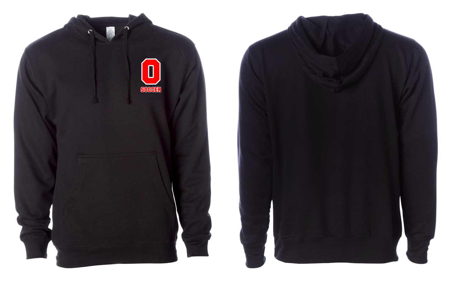 Adult Oxford soccer hoodie