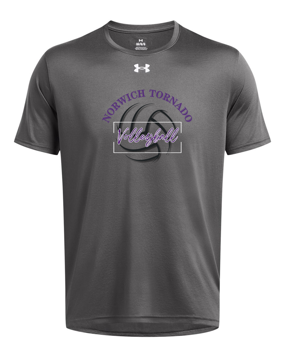 Norwich Volleyball Under Armour Team Tech™ T-Shirt Design 1
