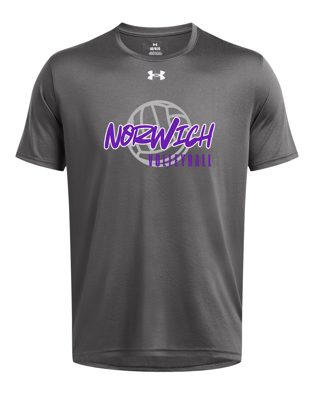 Norwich Volleyball Under Armour Team Tech™ T-Shirt Design 2