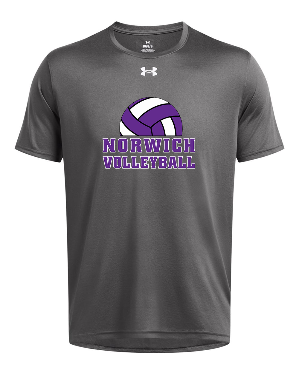 Norwich Volleyball Under Armour Team Tech™ T-Shirt Design 3