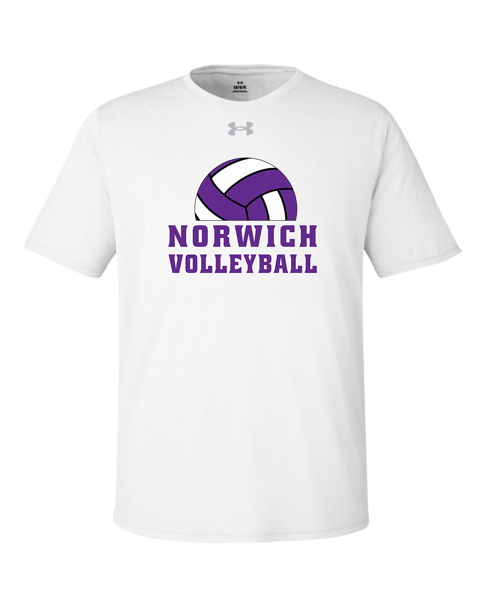 Norwich Volleyball Under Armour Team Tech™ T-Shirt Design 3