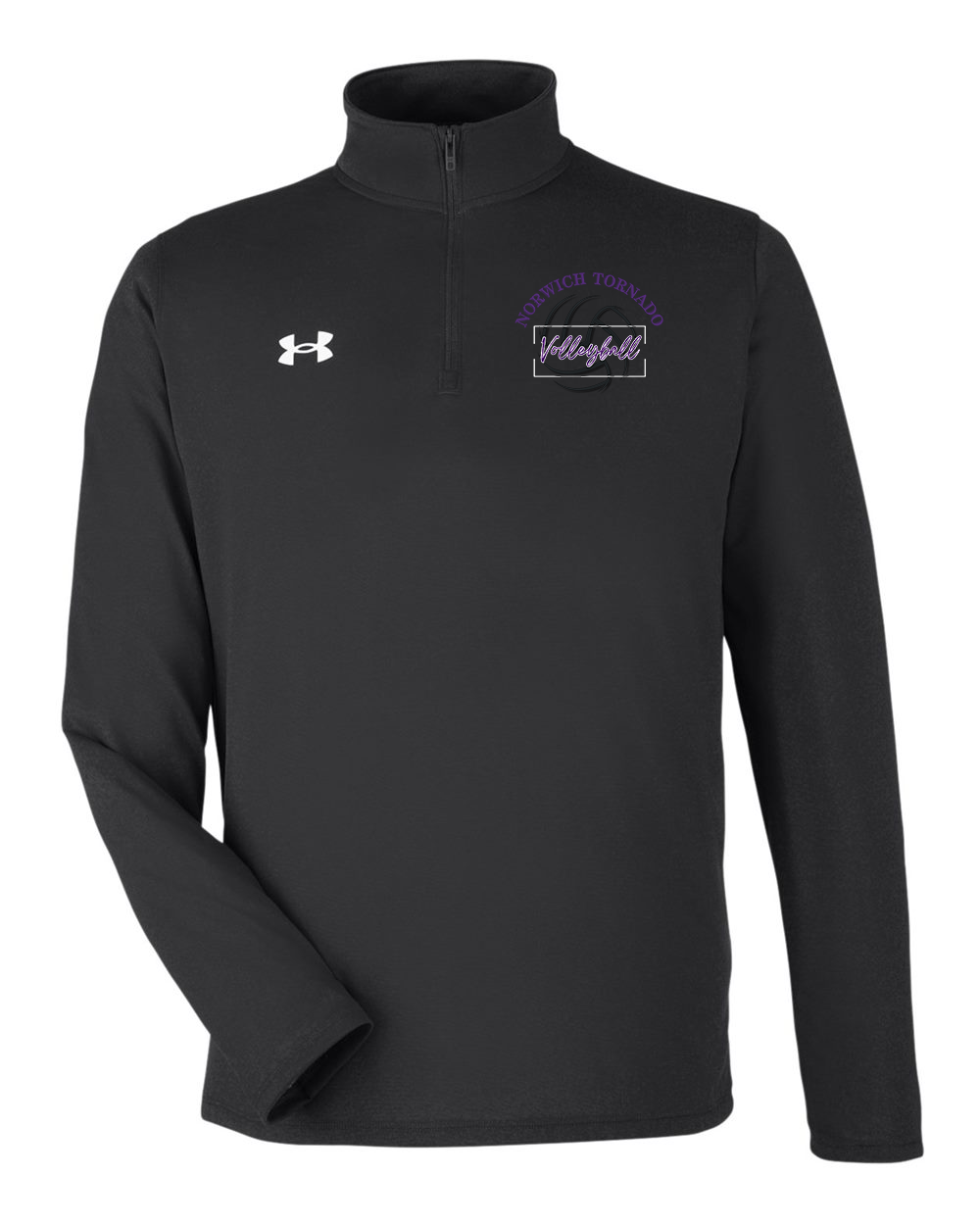 Norwich Volleyball Under Armour Quarter-Zip Pullover Design 1
