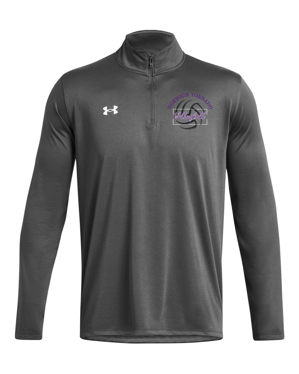 Norwich Volleyball Under Armour Quarter-Zip Pullover Design 1