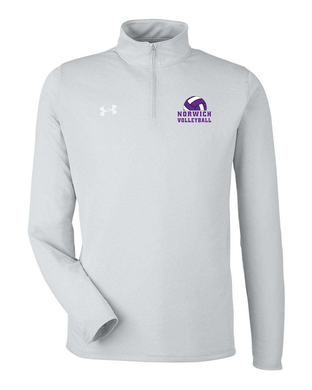 Norwich Volleyball Under Armour Quarter-Zip Pullover Design 3