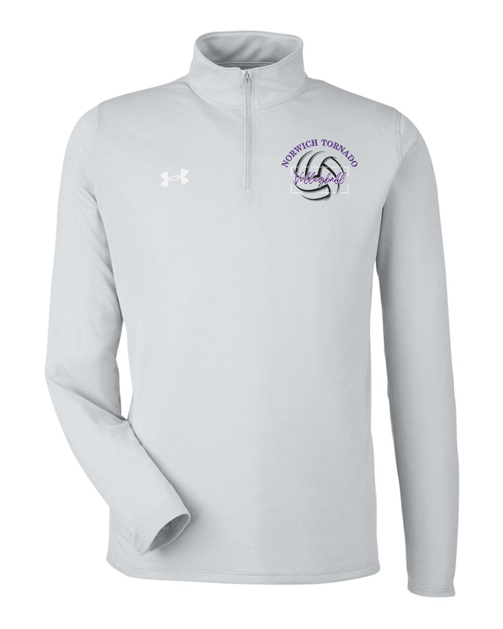 Norwich Volleyball Under Armour Quarter-Zip Pullover Design 1