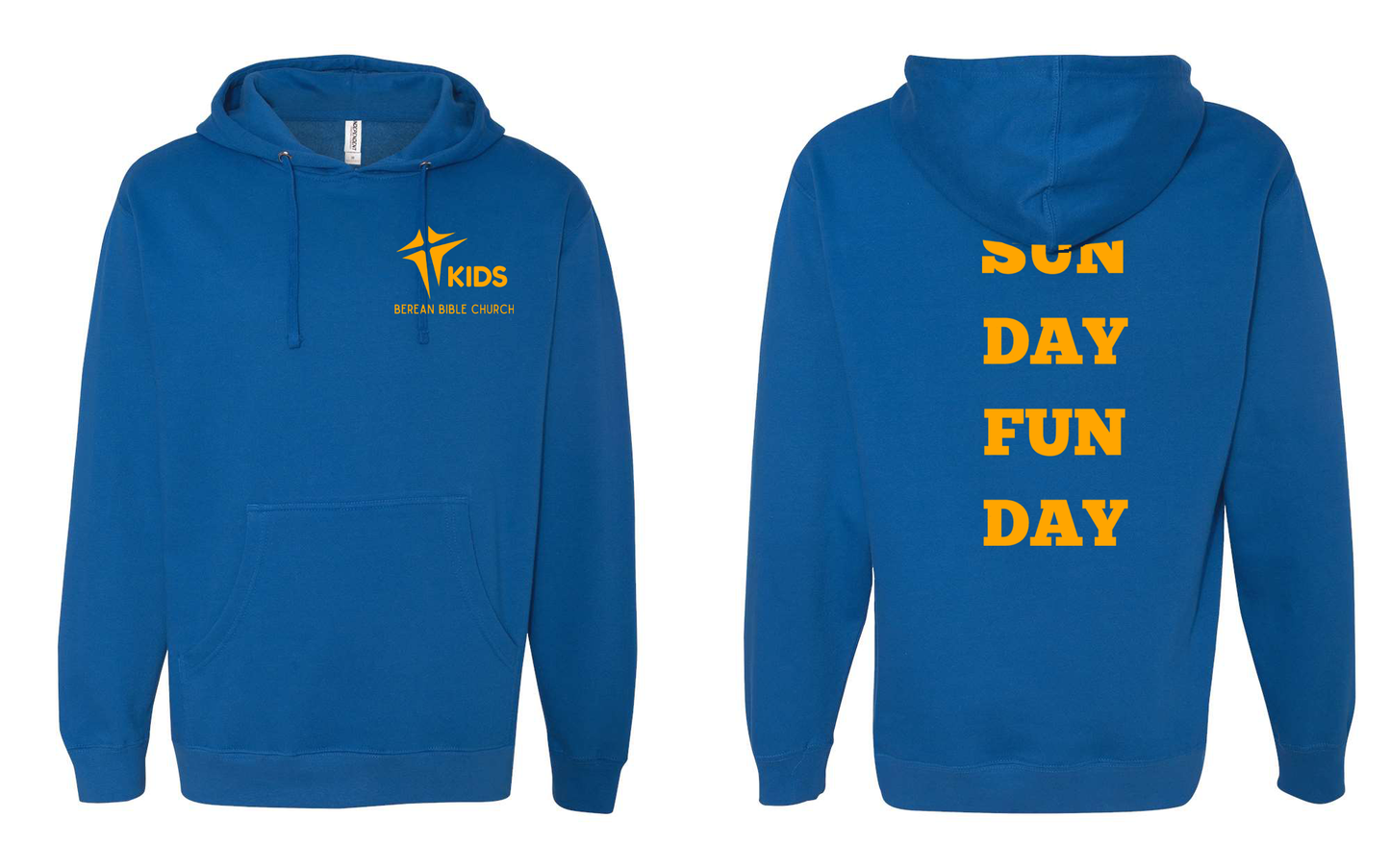 Berean Bible Church Apparel.. Kids ministry "Volunteers ONLY"