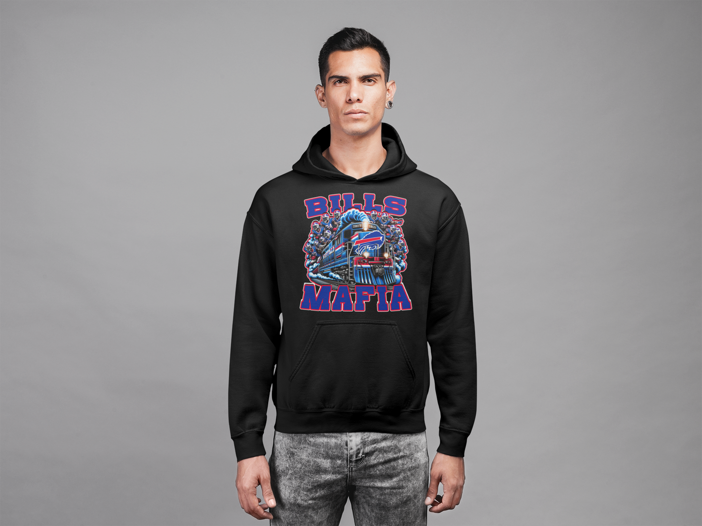 All aboard the Bills Mafia Train Hoodie and Shirt
