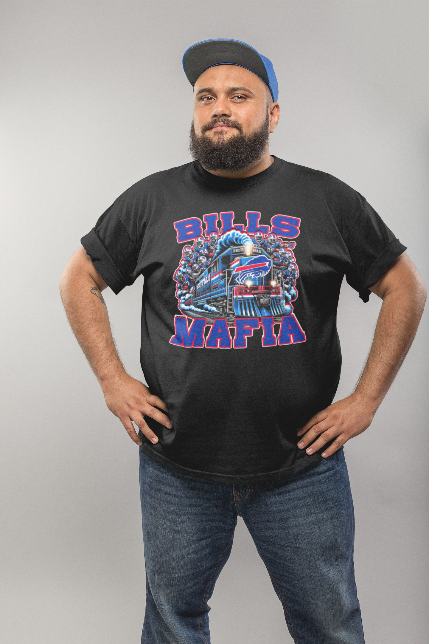 All aboard the Bills Mafia Train Hoodie and Shirt