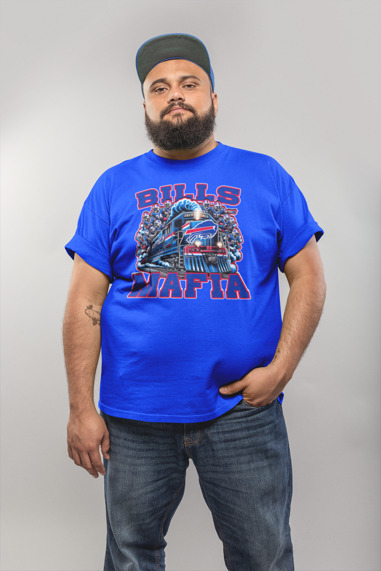 All aboard the Bills Mafia Train Hoodie and Shirt