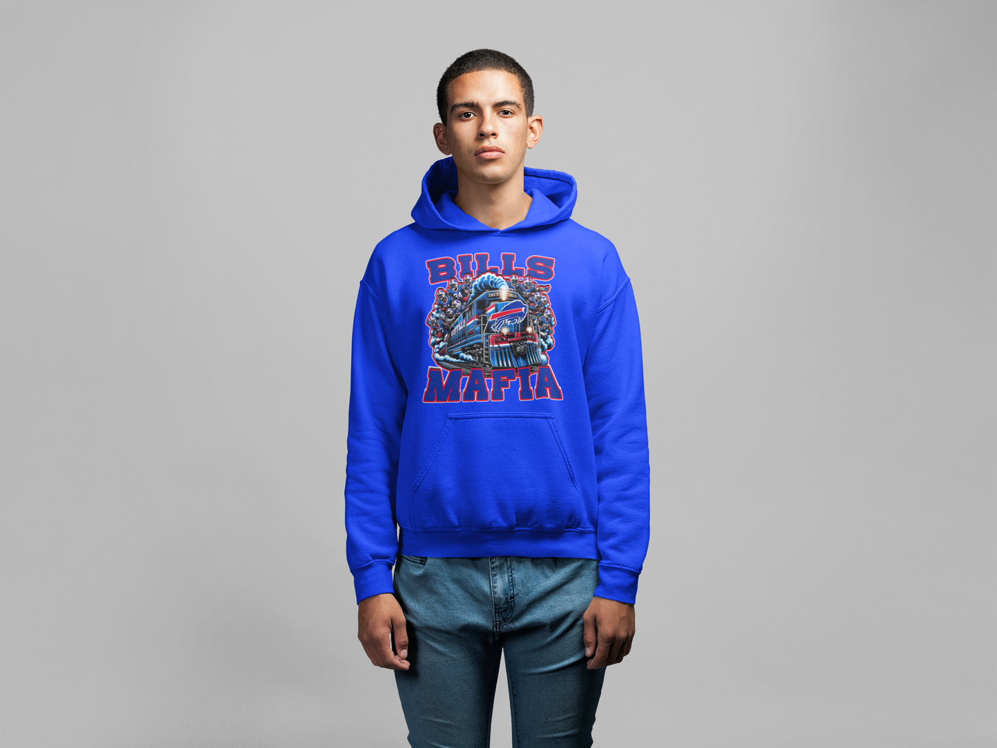 All aboard the Bills Mafia Train Hoodie and Shirt