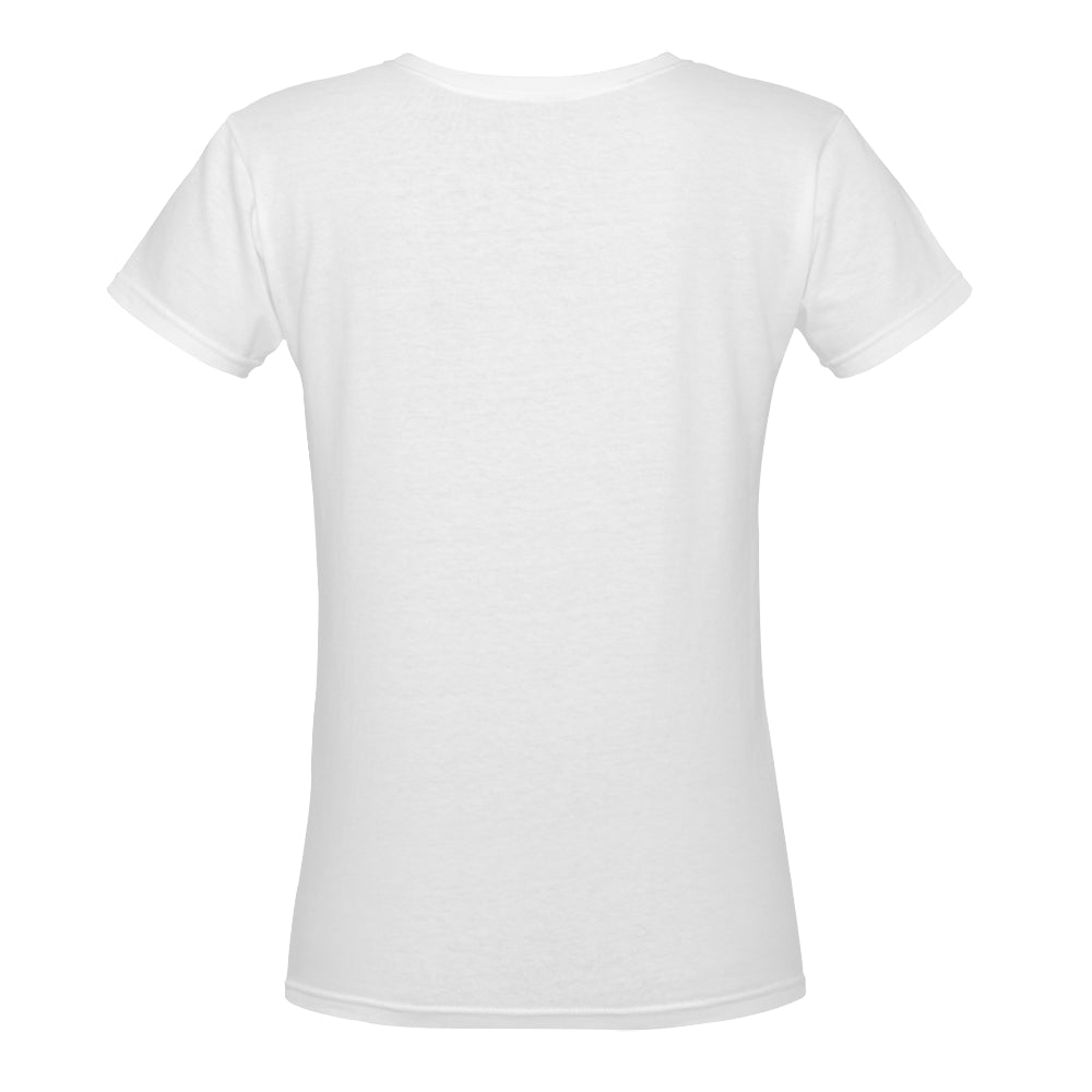 Ya gotta believe Women's Deep V-neck T-shirt