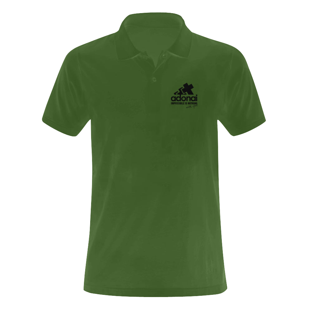 Adonai - impossible is nothing...Classic Men's Polo shirt