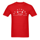 Be strong iron sharpens classic men's t-shirt