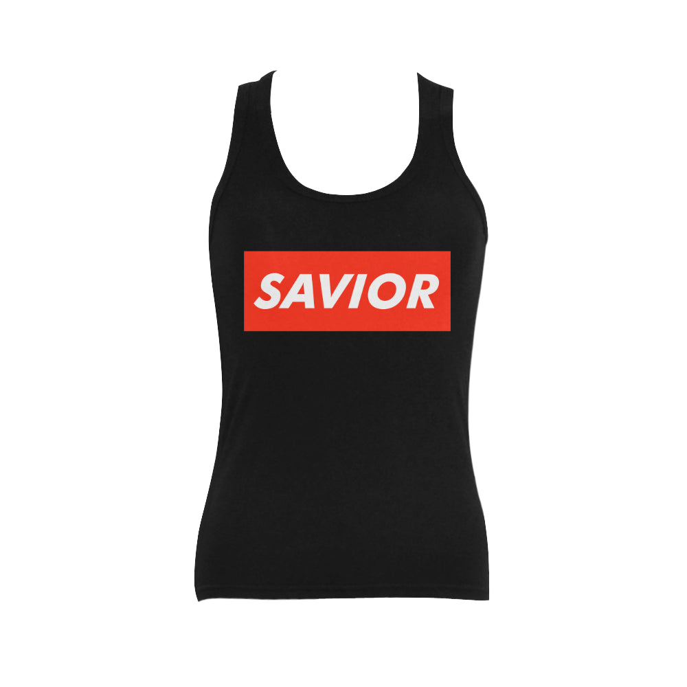 Savior - supreme style logo classic woman's tank top – THIRD DAY TEES, LLC