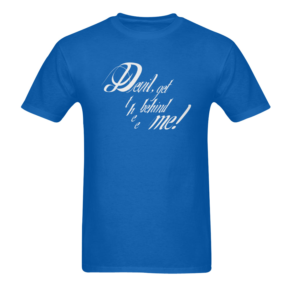 Devil get thee behind me ! classic men's t-shirt