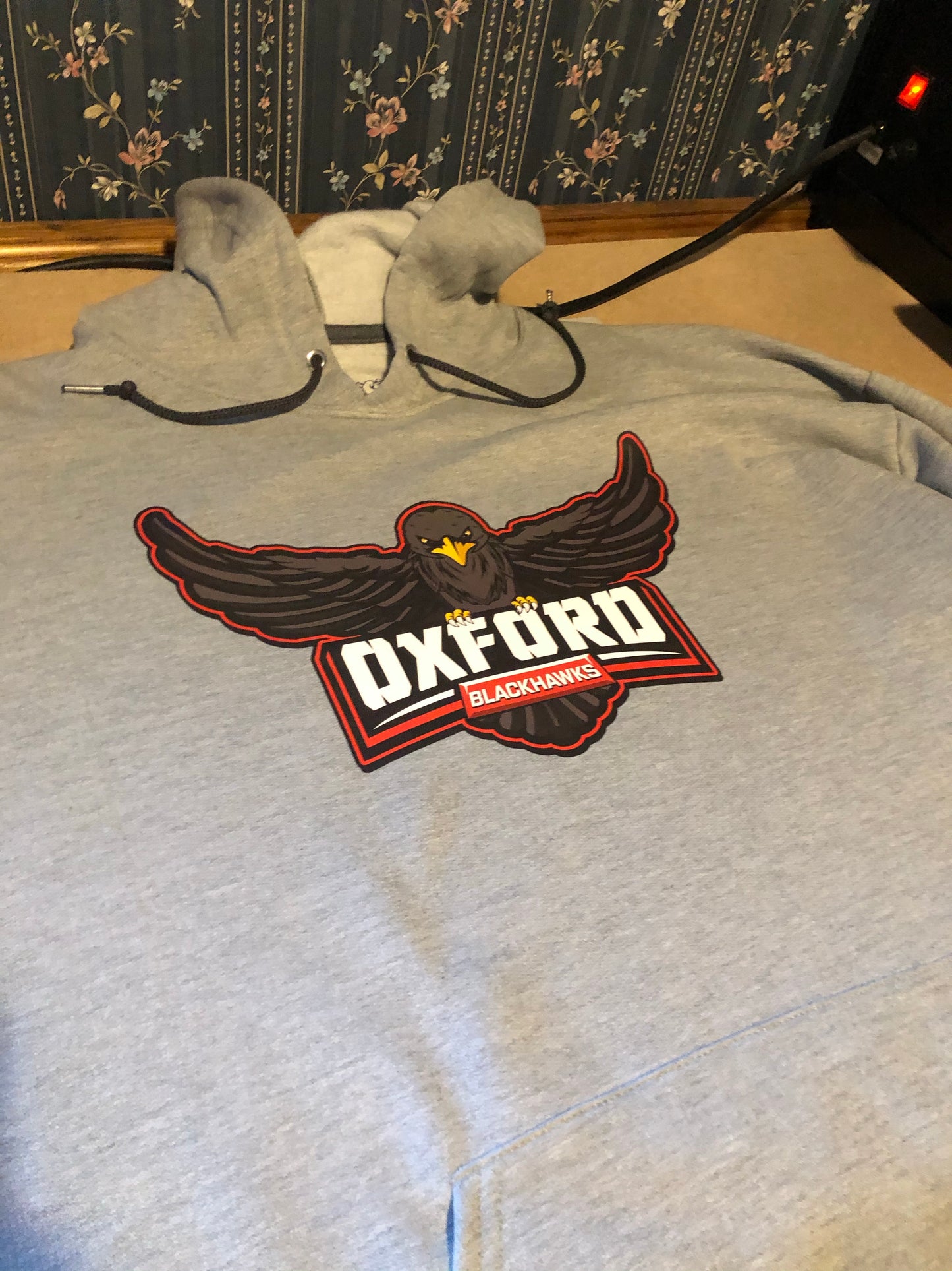 Oxford Blackhawks 2020 mother of a senior hoodie