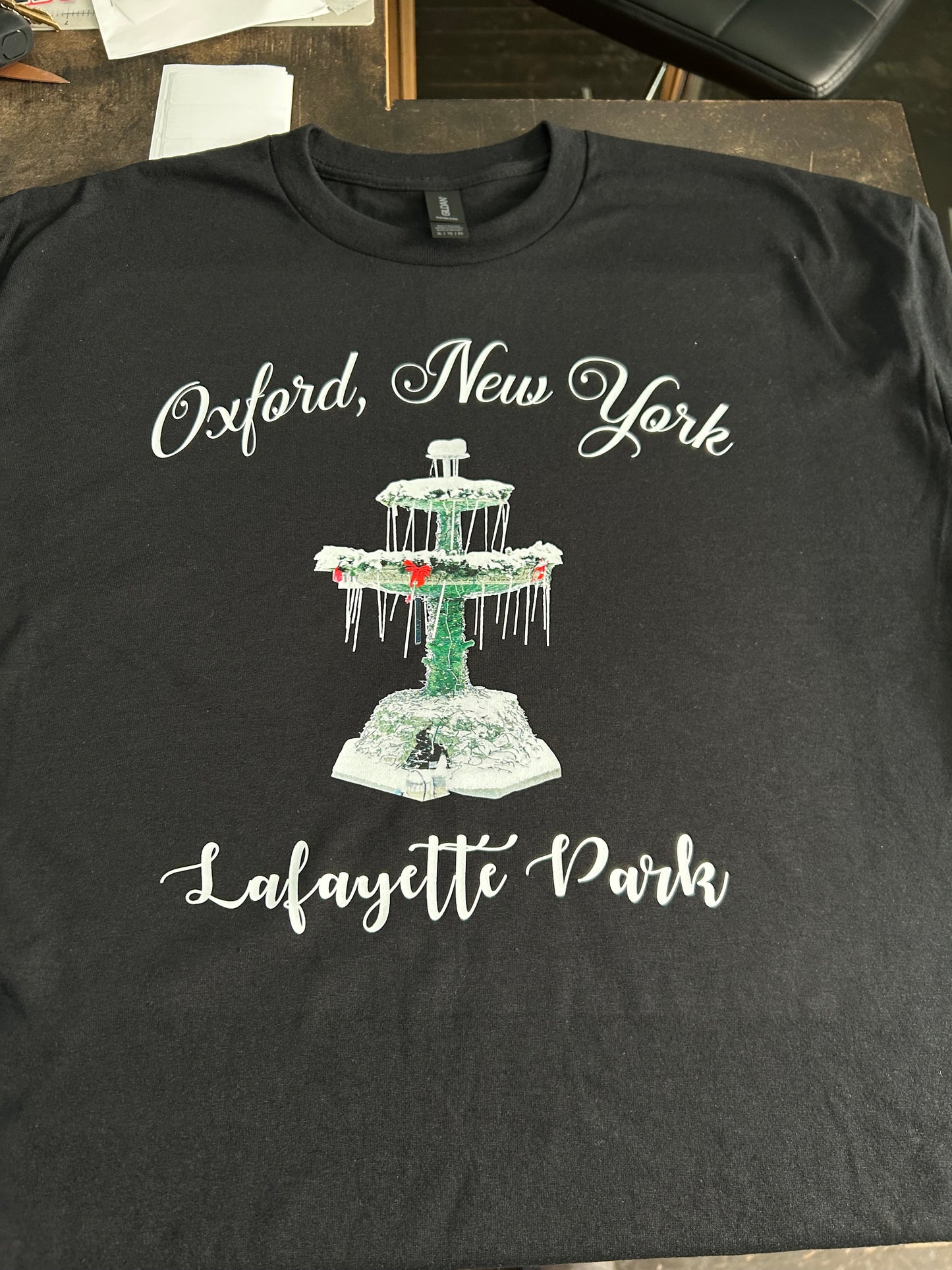 Oxford New York Lafayette Park Fountain set