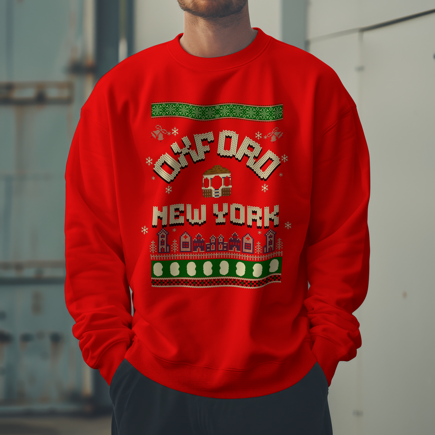 Oxford New York Ugly Sweater 2025