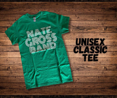 Nate Gross Band Line Logo T-Shirt
