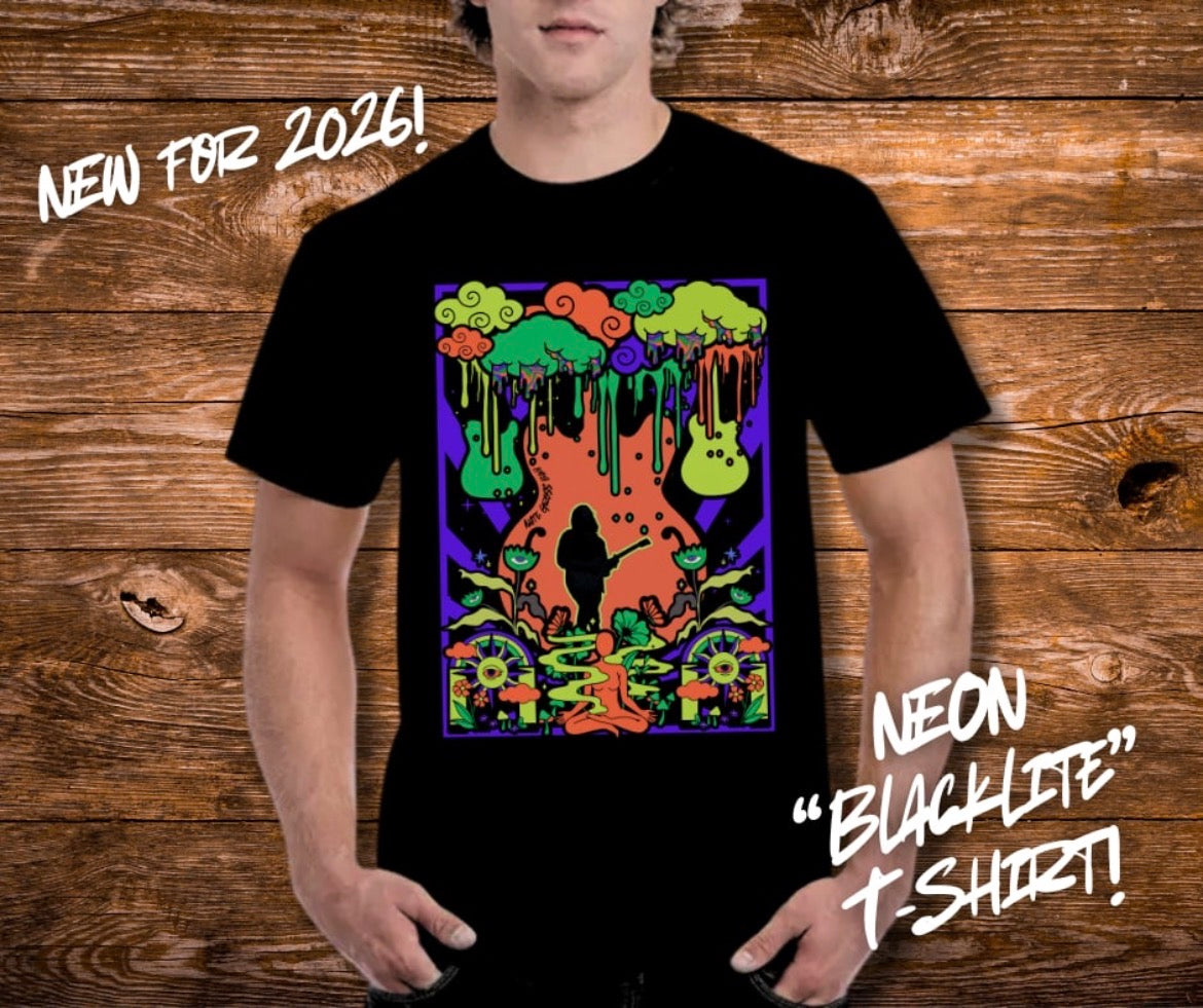 Nate Gross Band Neon Blacklight T-shirt