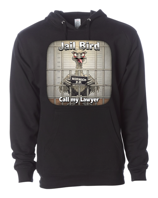 EMU Jail Bird Norwich PD shirts and hoodies.... Someone get them lawyer!!!