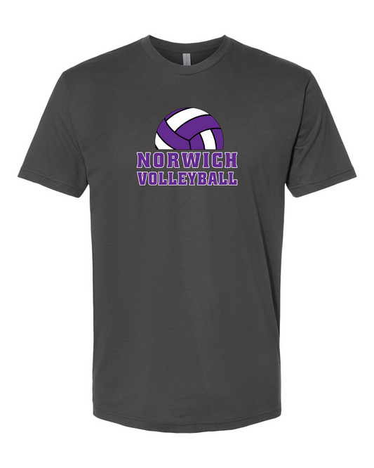 Norwich Volleyball T-Shirt Design 3