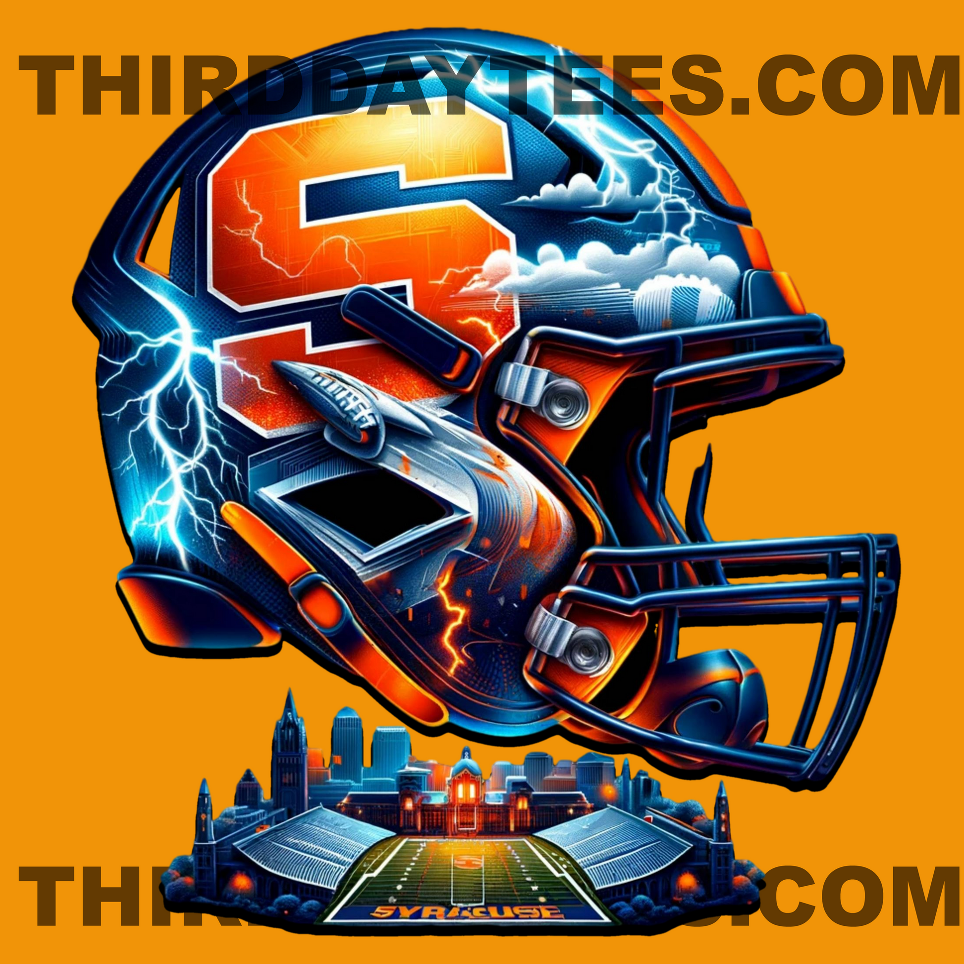 authentic syracuse orange football helmet Syracuse U Football Helmet Hoodies