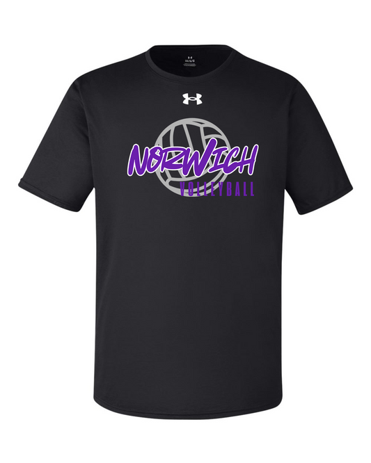 Norwich Volleyball Under Armour Team Tech™ T-Shirt Design 2