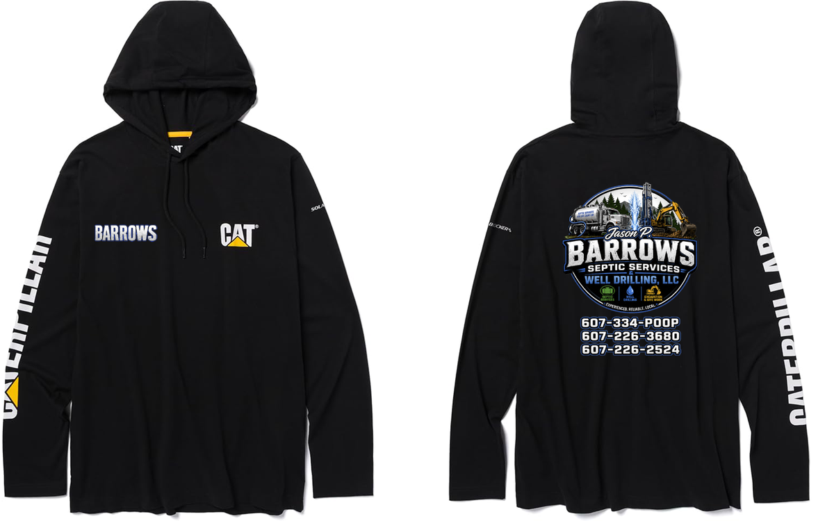 Jason P Barrows Caterpillar Hoodies