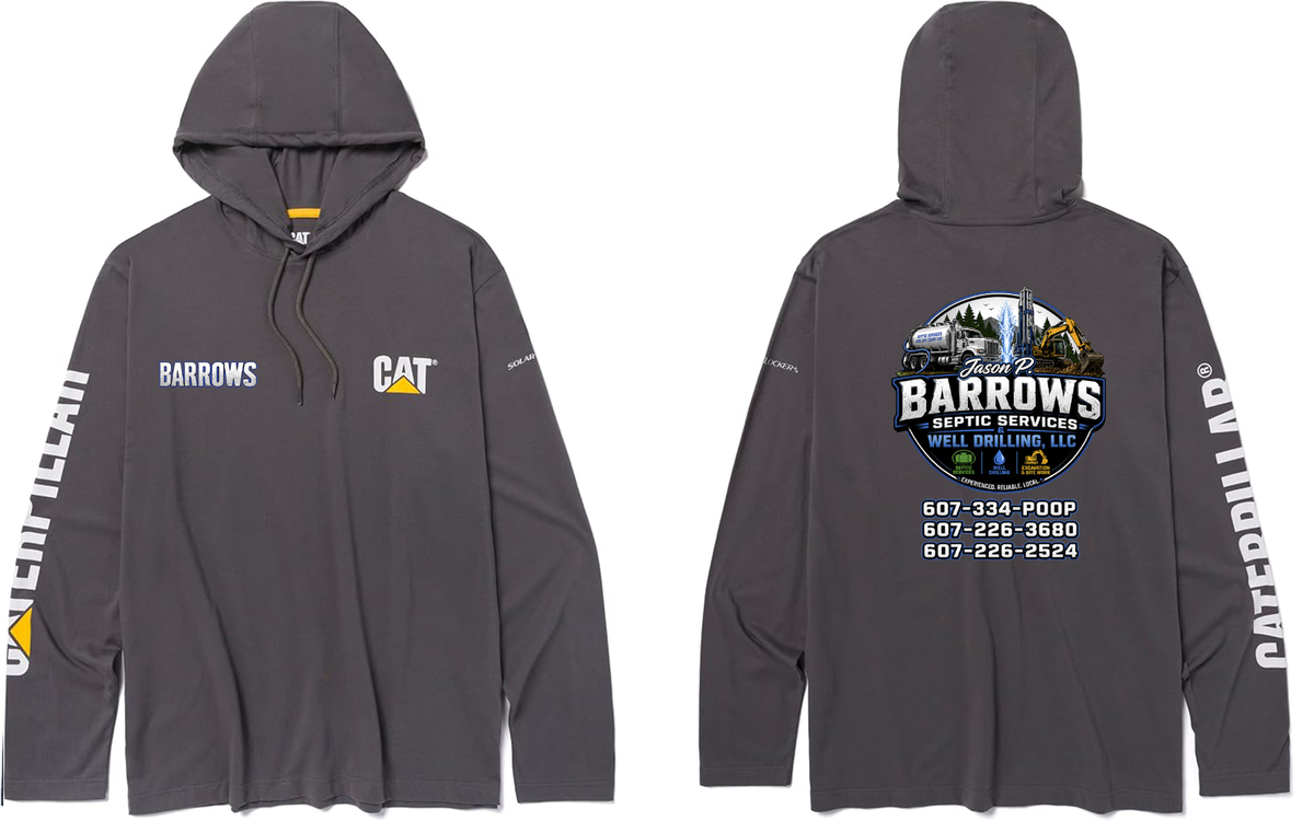 Jason P Barrows Caterpillar Hoodies