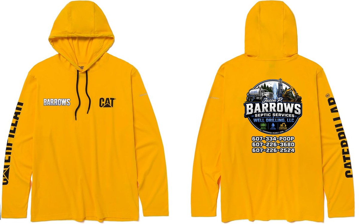 Jason P Barrows Caterpillar Hoodies