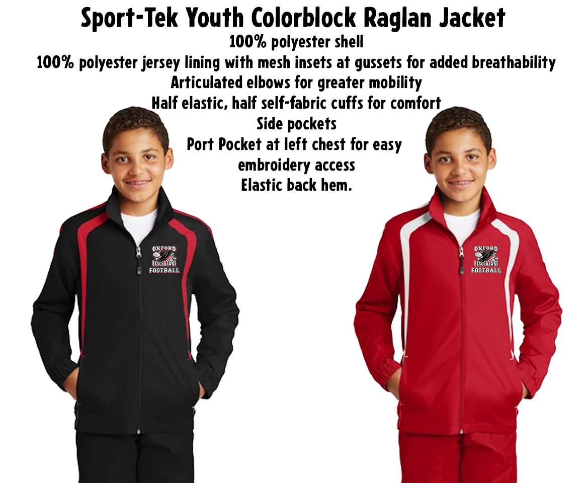 Oxford BlackHawks Football Apparel Jackets  (FR)
