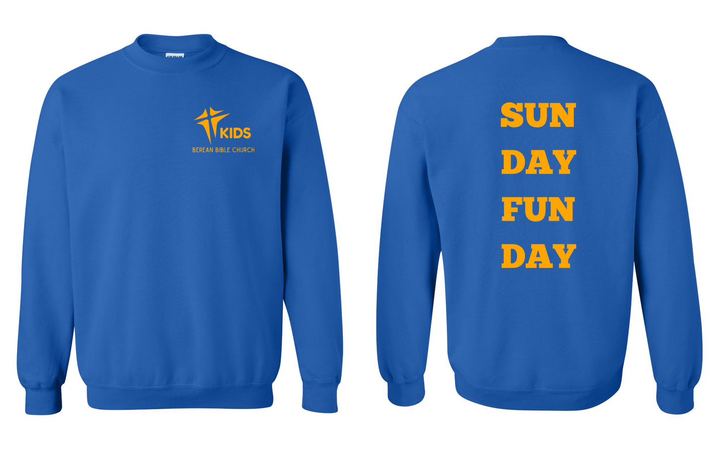 Berean Bible Church Apparel.. Kids ministry "Volunteers ONLY"