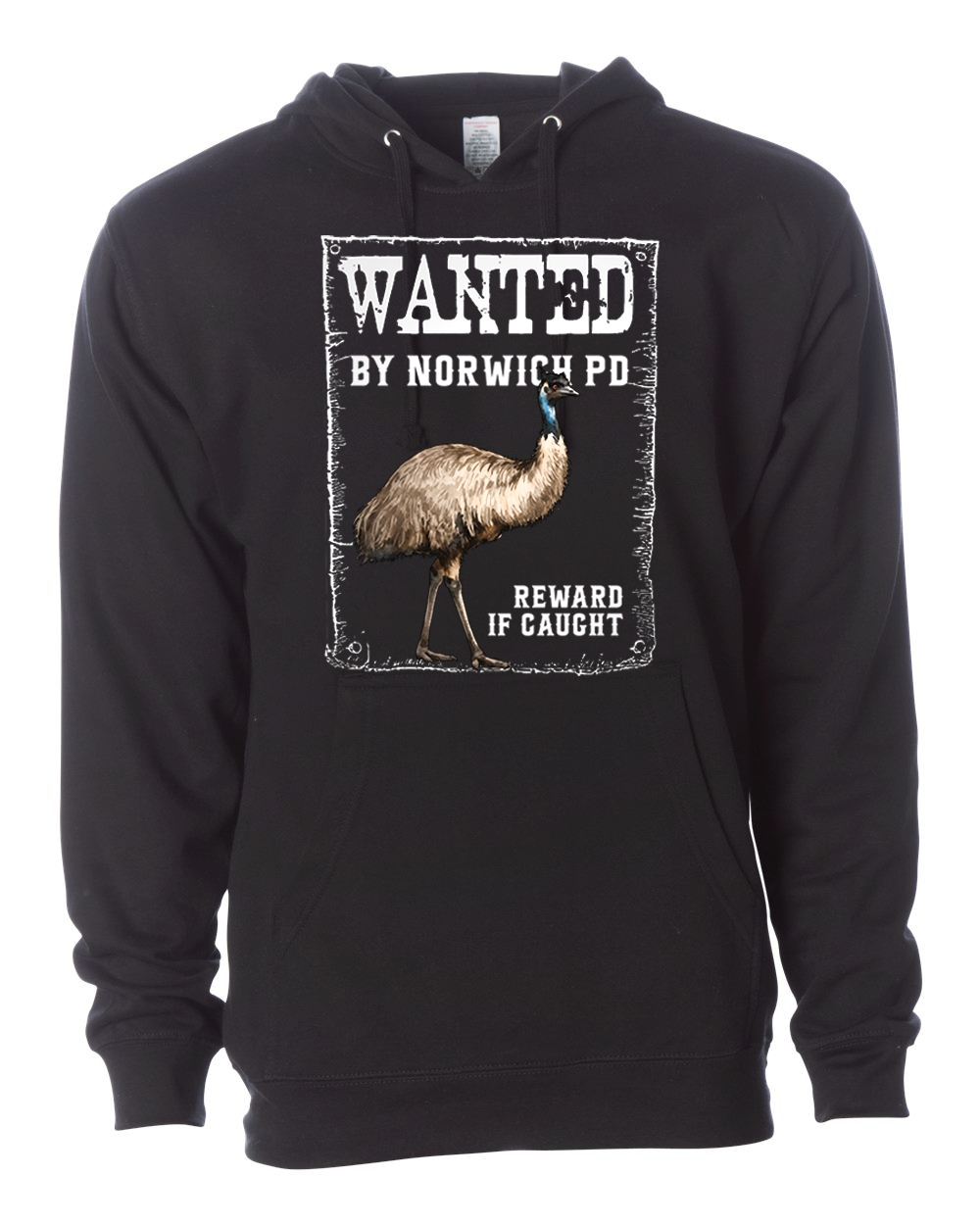 EMU on the Loose Wanted Poster Shirts And Hoodies