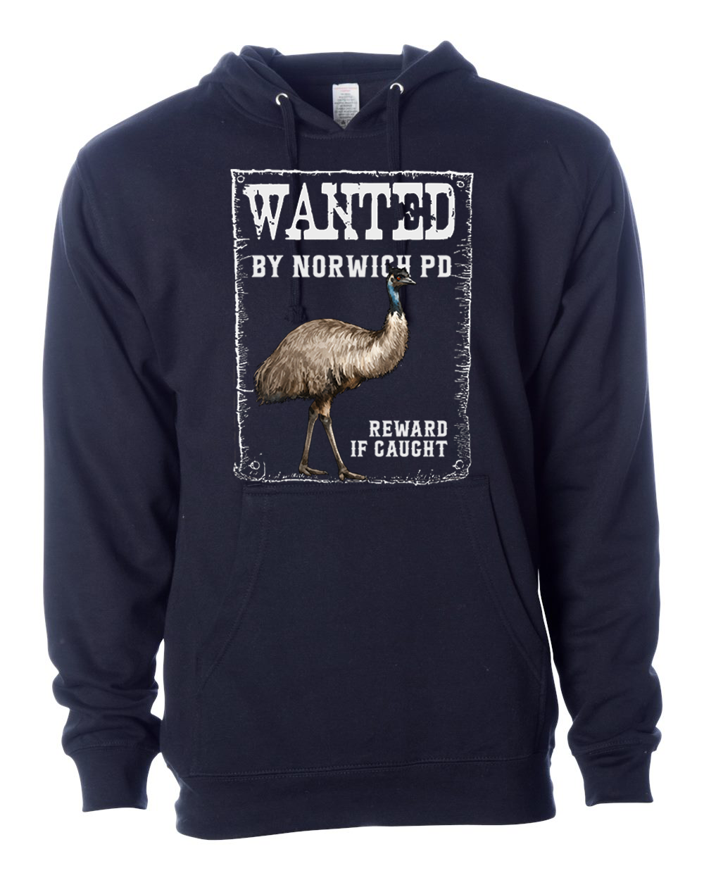 EMU on the Loose Wanted Poster Shirts And Hoodies
