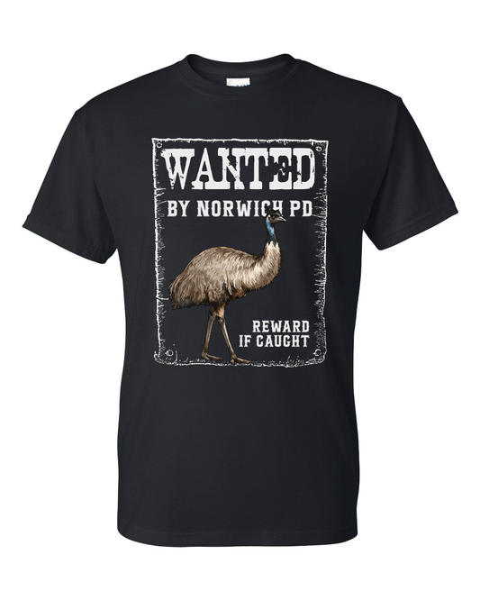 EMU on the Loose Wanted Poster Shirts And Hoodies