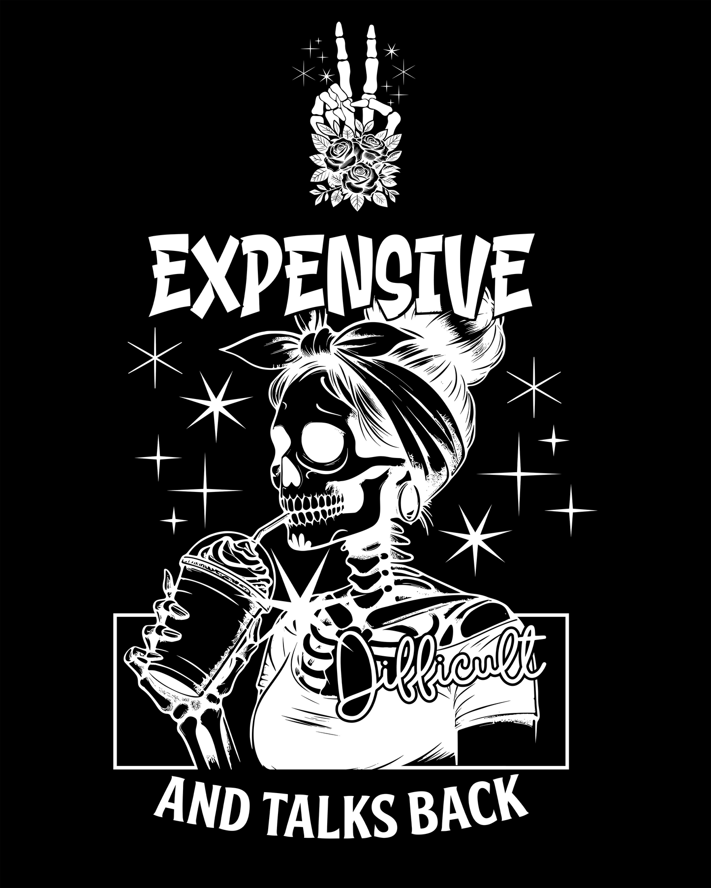 Expensive, Difficult and talks back Heavyweight Hoodie