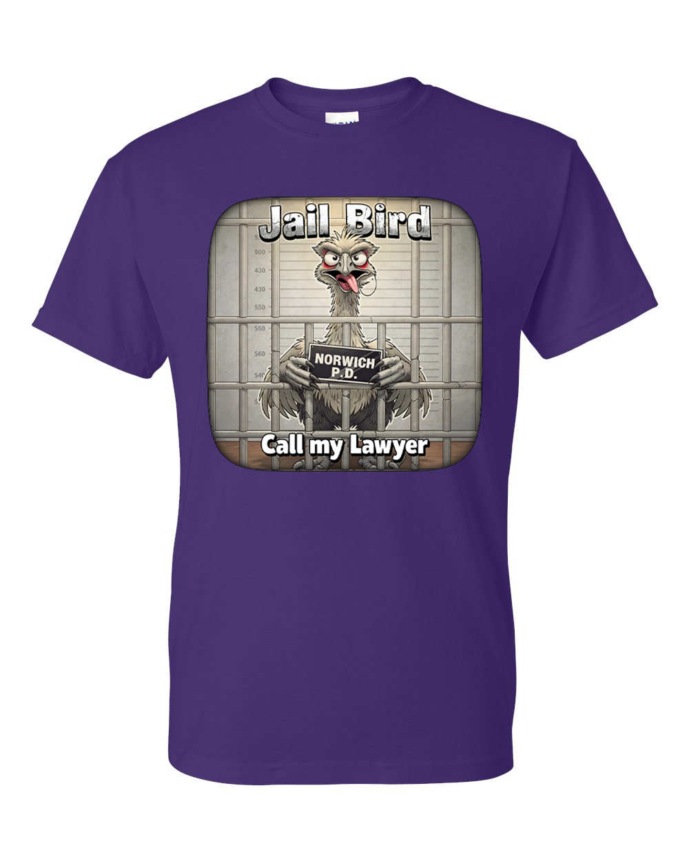 EMU Jail Bird Norwich PD shirts and hoodies.... Someone get them lawyer!!!