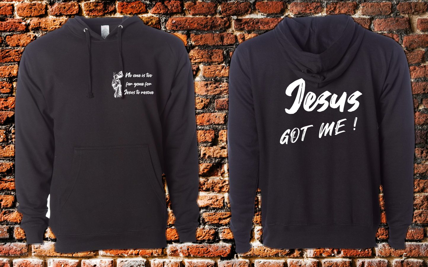 Jesus got me .... No one is too far gone for Jesus to rescue collection.