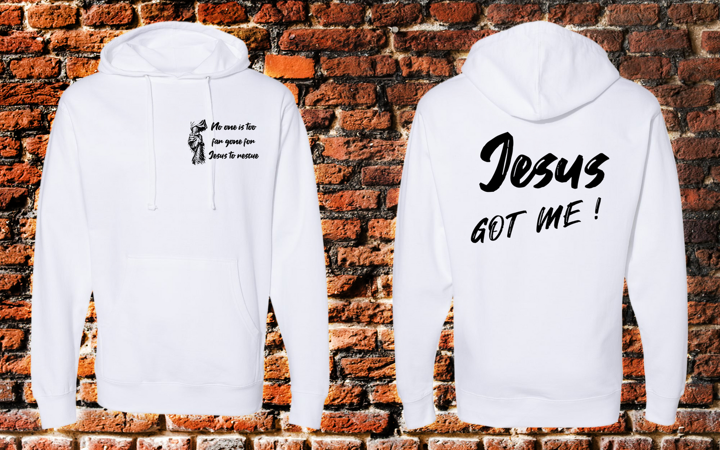 Jesus got me .... No one is too far gone for Jesus to rescue collection.