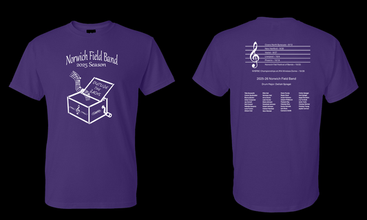 Norwich Field Band Shirts