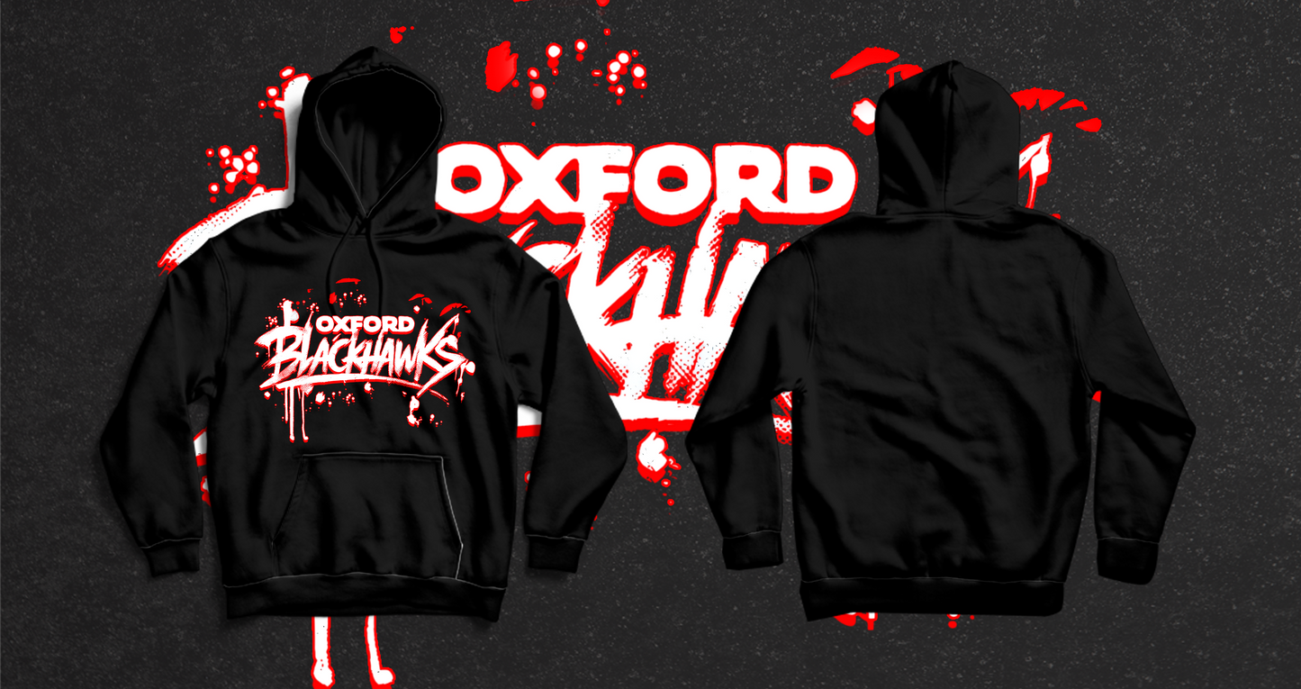 Oxford Blackhawks Drip logo Collection Adult