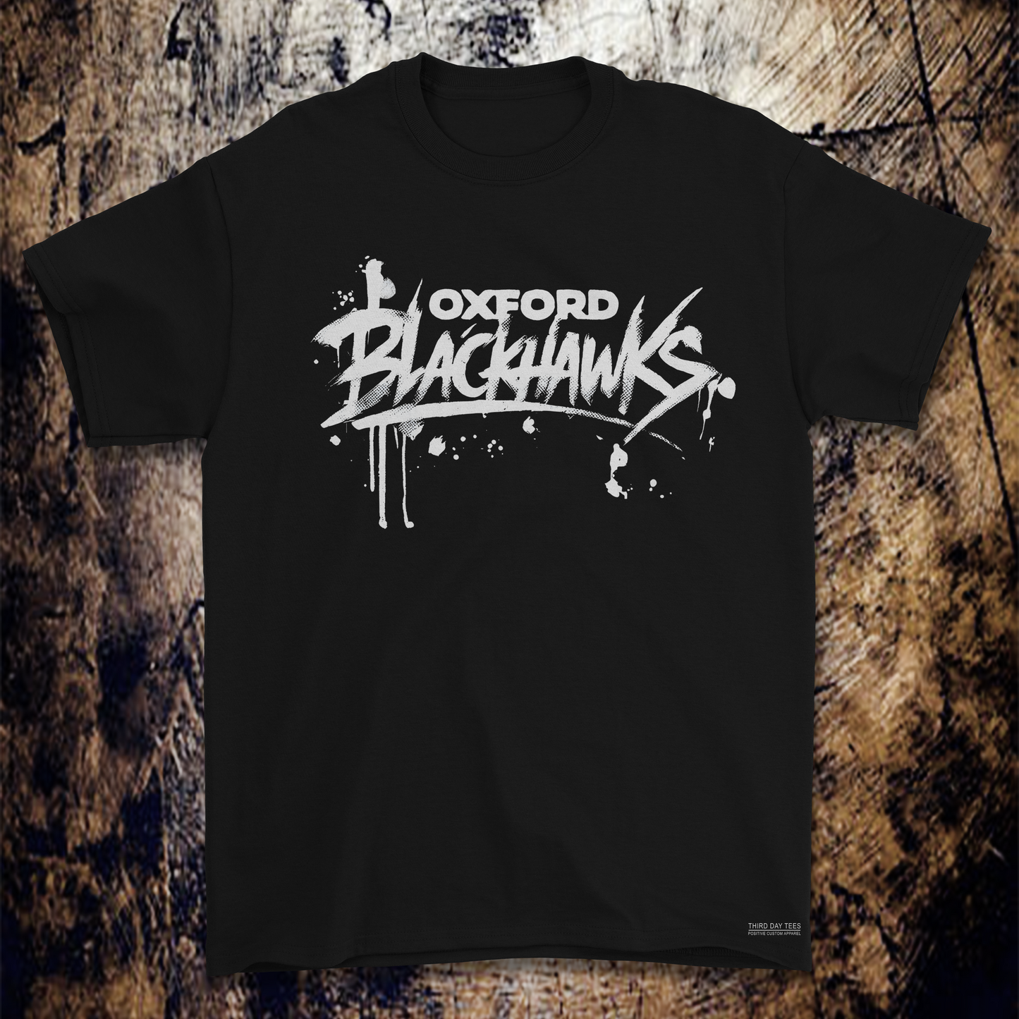 Oxford Blackhawks Drip logo Collection Adult