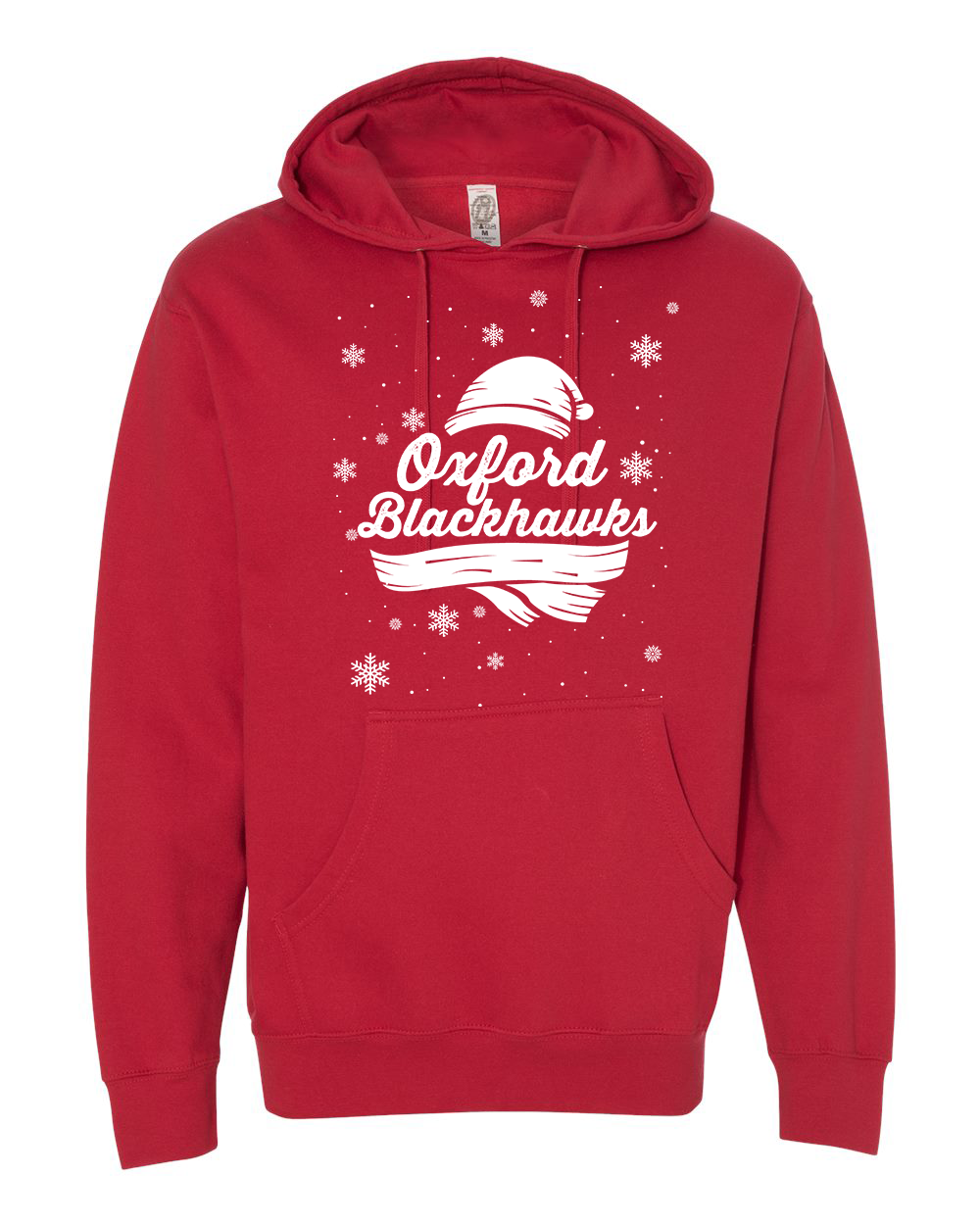 Oxford Blackhawks apparel Christmas sweater