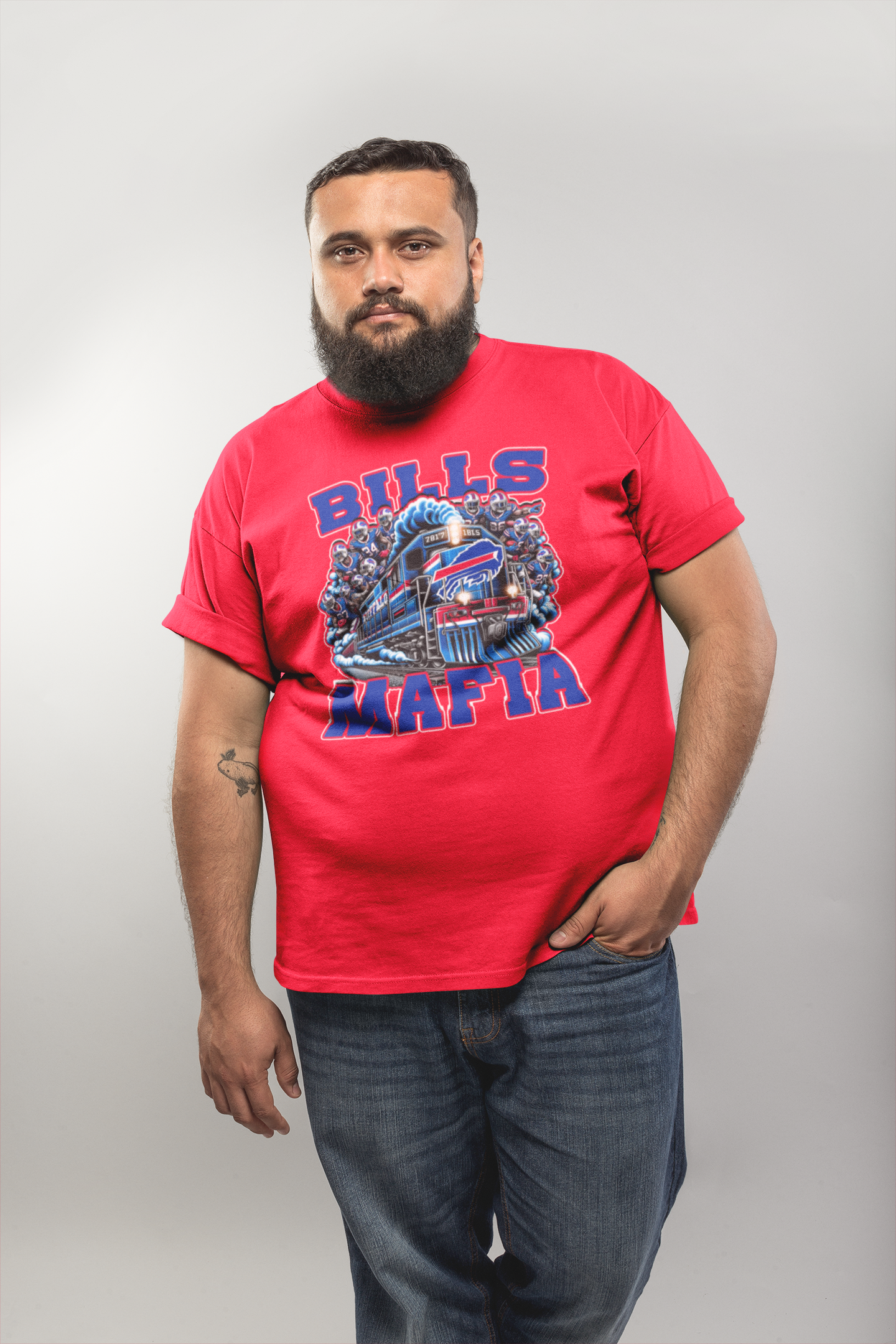 All aboard the Bills Mafia Train Hoodie and Shirt