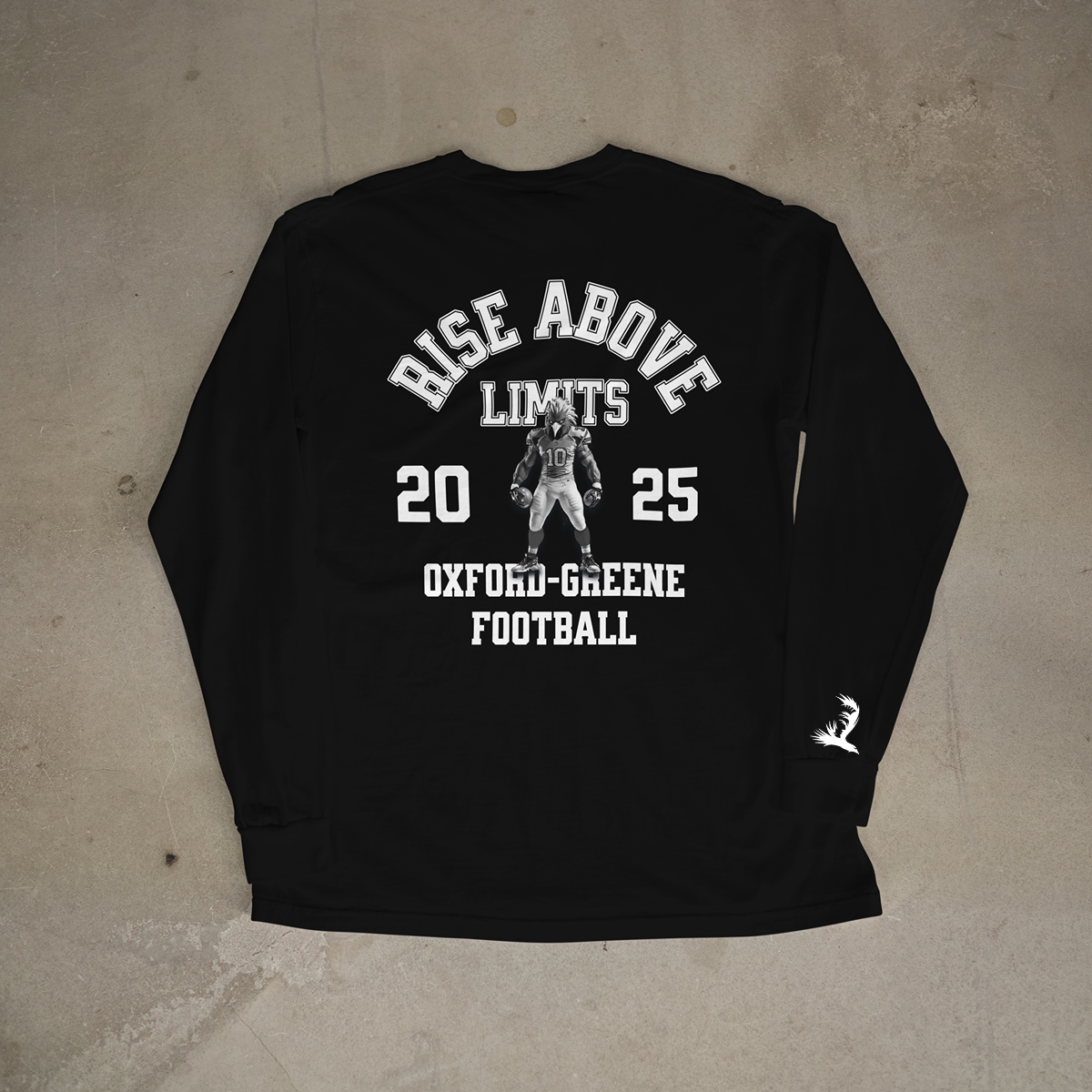 Rise Above Limits OG B/W Football Collection