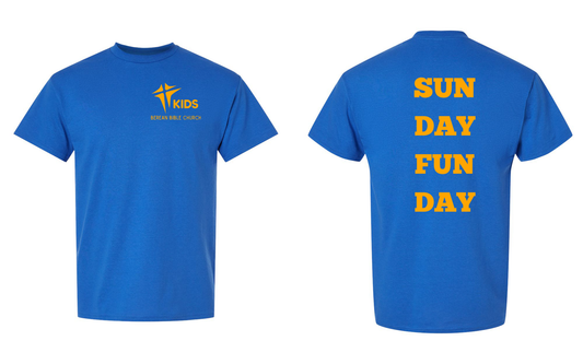 Berean Bible Church Apparel.. Kids ministry "Volunteers ONLY"
